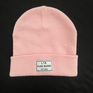 Beanie Light Pink Pure Barre